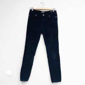 Buffalo David Bitton Blue Velvet Pants sz 4